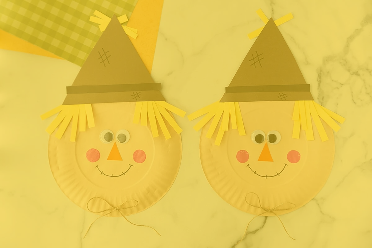 Read more about the article Craft Idea: Scarecrow Paper Plate